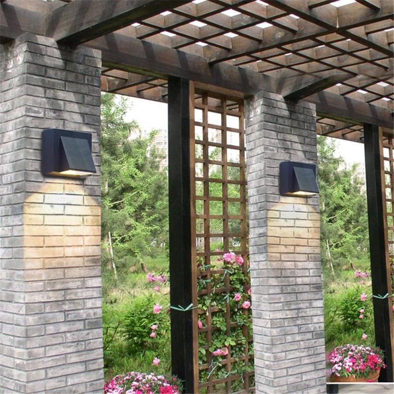 Lampă de perete LED de exterior Terin Neagră Modernă