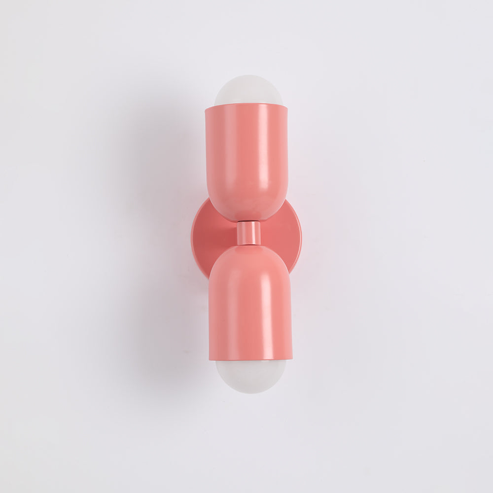 Lampă de perete Surix colorată cu două capete