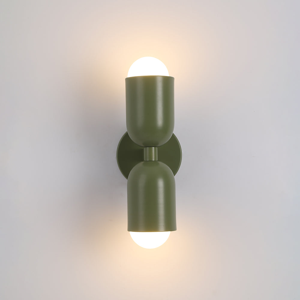 Lampă de perete Surix colorată cu două capete