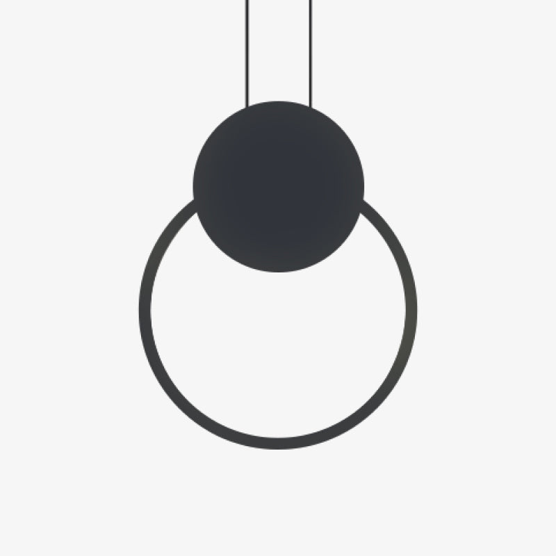 Kori Lampă Suspendată LED Modernă Negru/Alb Living
