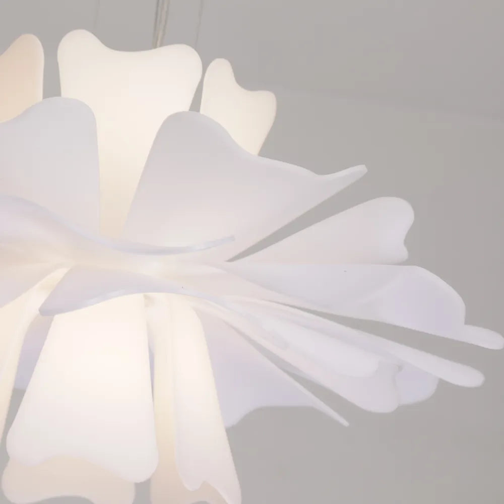 Eldor Lampă Suspendată Elegantă Floare Albă