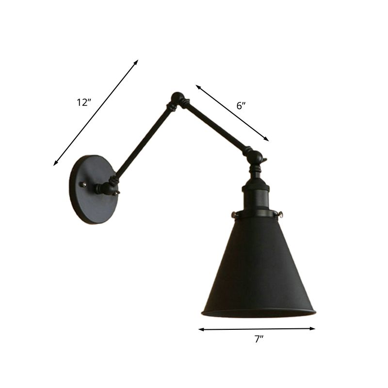 Lampă de perete Calven Vintage Reglabilă pentru Living