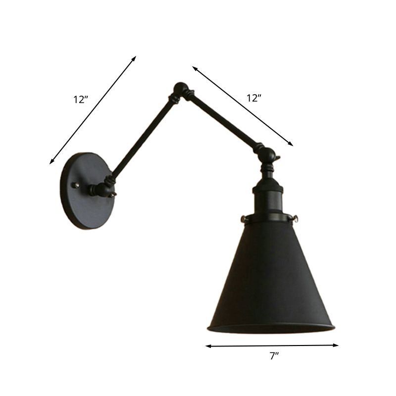 Lampă de perete Calven Vintage Reglabilă pentru Living