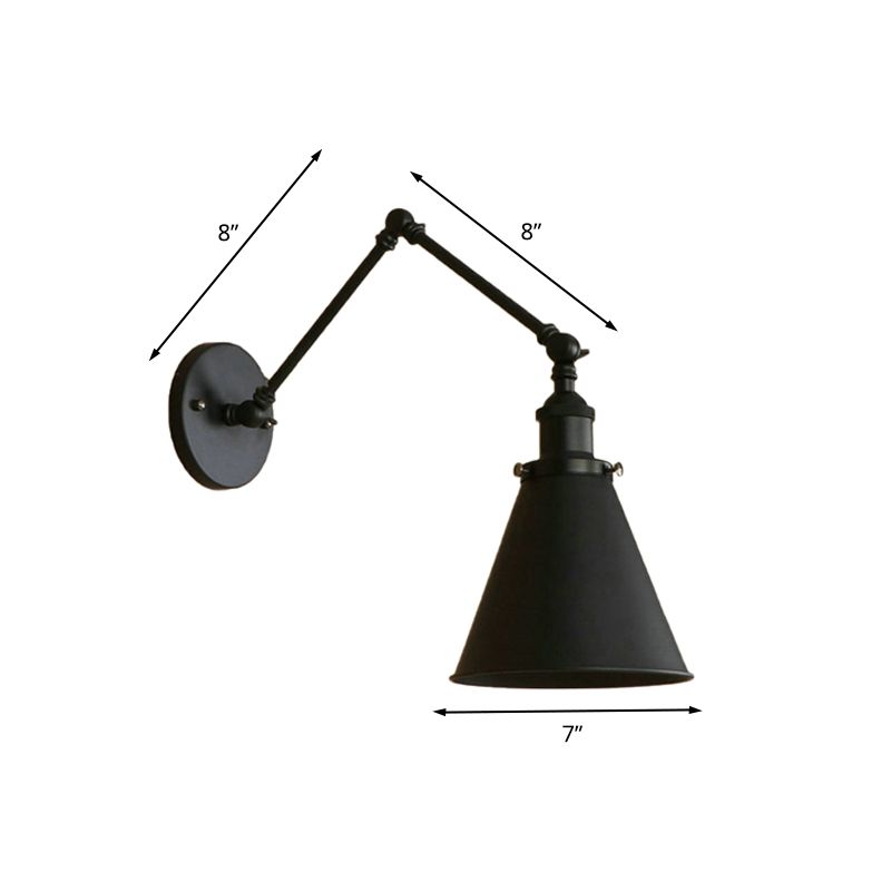 Lampă de perete Calven Vintage Reglabilă pentru Living