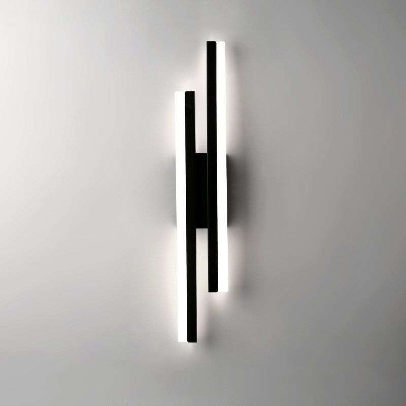 Lampă de perete Marien Minimalistă Geometrică Negru/Alb