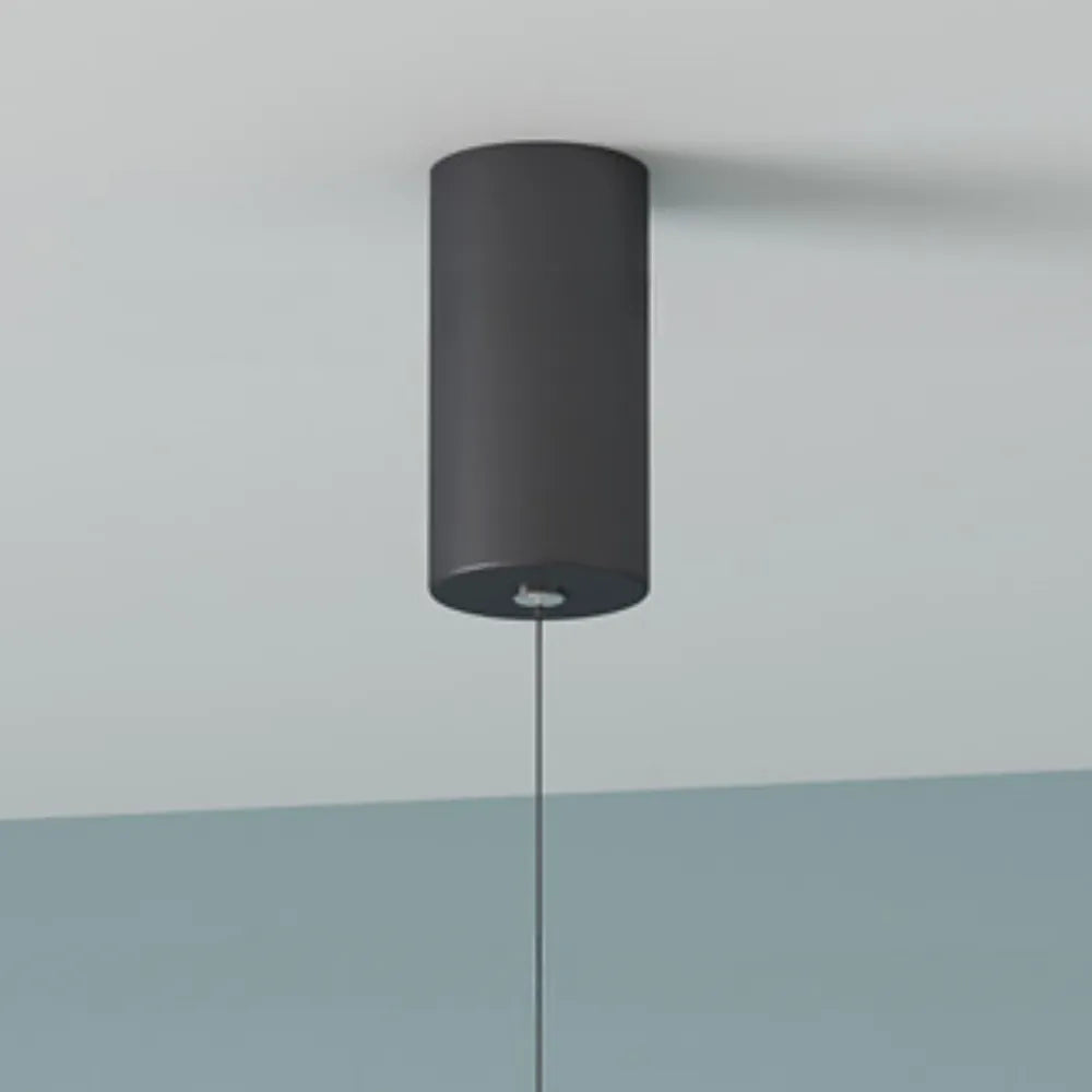 Tavix Lampă suspendată liniară minimalistă pentru noptieră, Negru