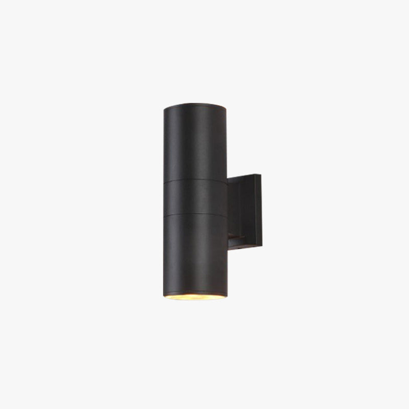 Lampă de perete de exterior Kirema, minimalistă, cu două capete
