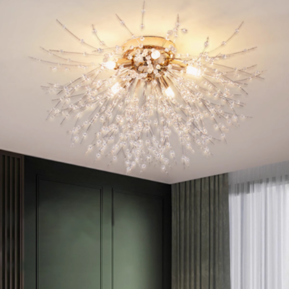 Lirex Lampă suspendată vintage Artificii Păpădie