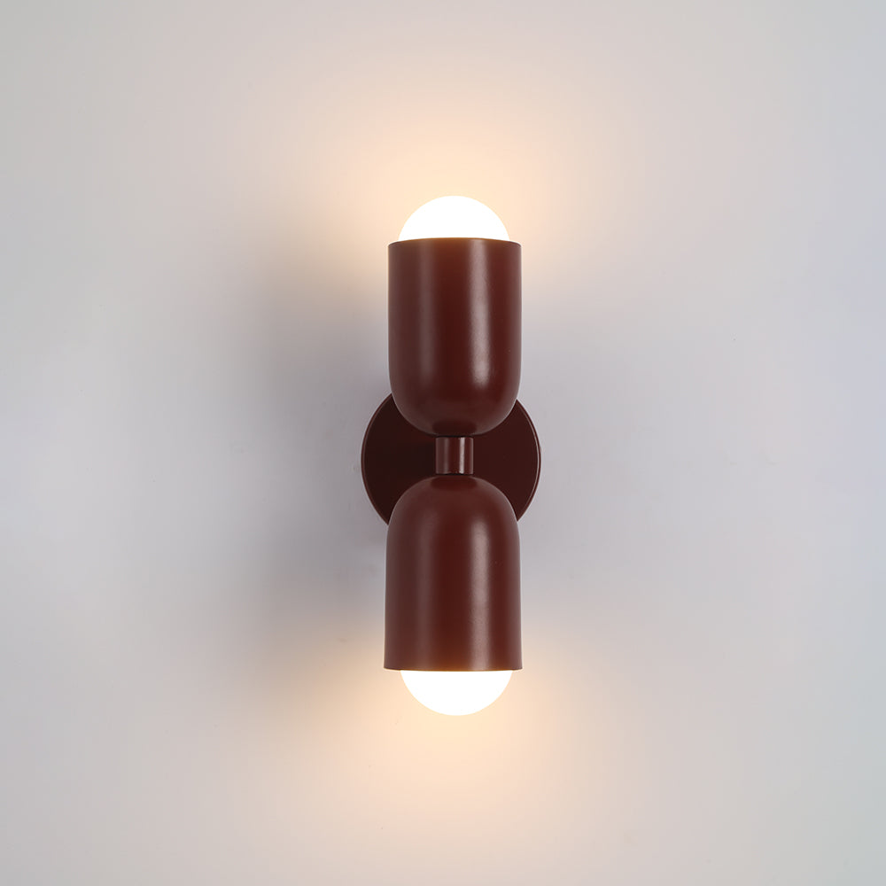 Lampă de perete Surix colorată cu două capete