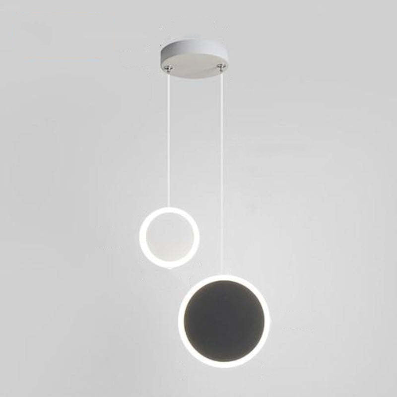 Kori Lampă Suspendată LED Modernă Negru/Alb Living