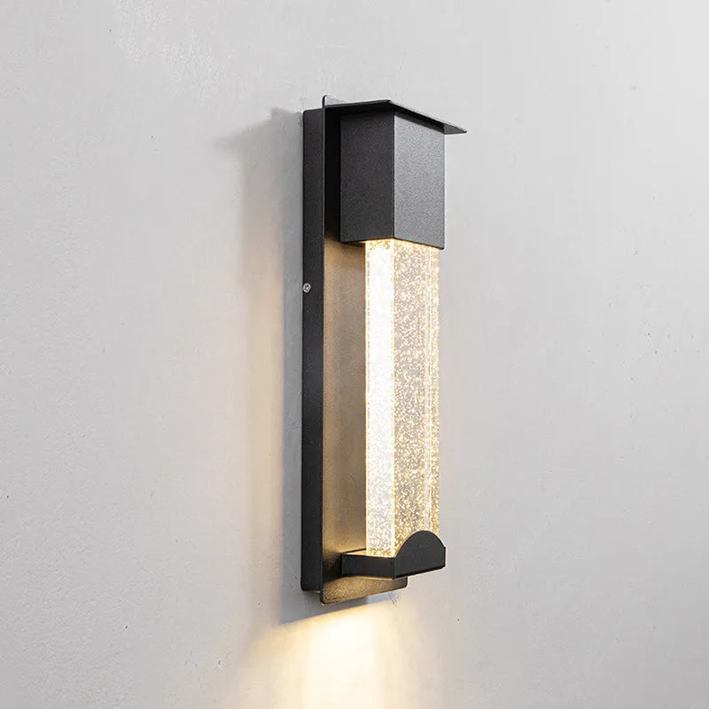 Lampă de perete de exterior Miraq, cu lumină constantă/cu senzor