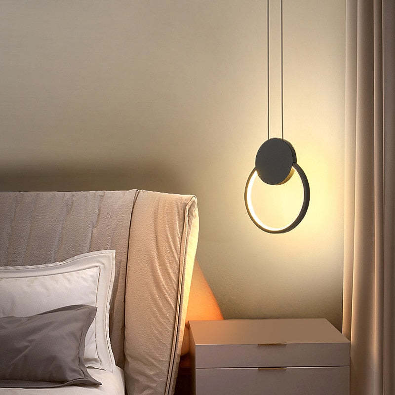 Kori Lampă Suspendată LED Modernă Negru/Alb Living