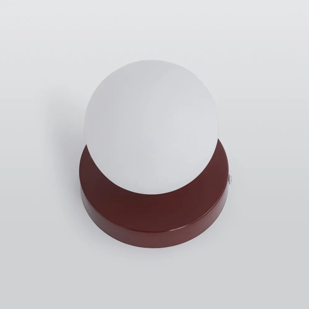 Lampă de perete Velior, Glob Rotund Modern