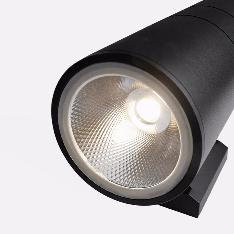 Lampă de perete de exterior Kirema, minimalistă, cu două capete