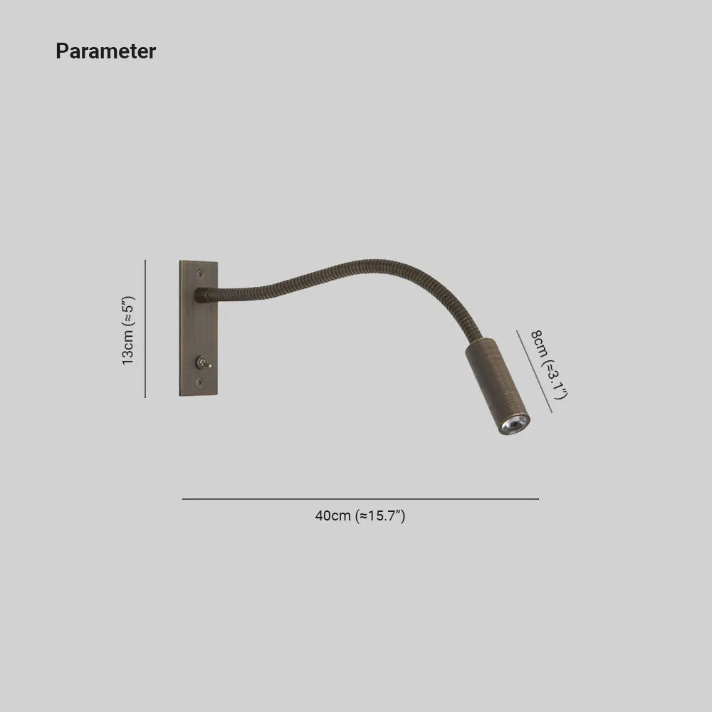 Lampă de perete Ray minimalistă, spot reglabil pentru lectură
