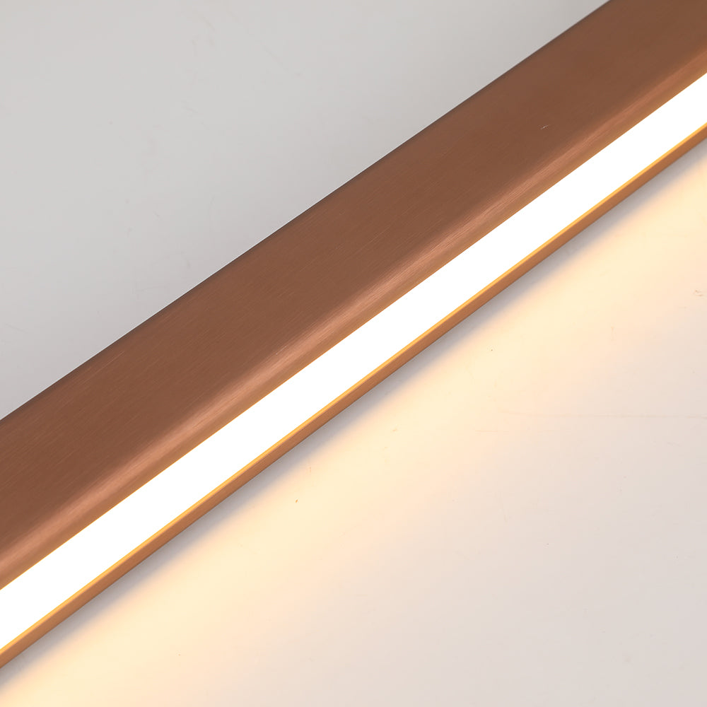 Lerin Suspensie LED Liniară Modernă Negru/Maro
