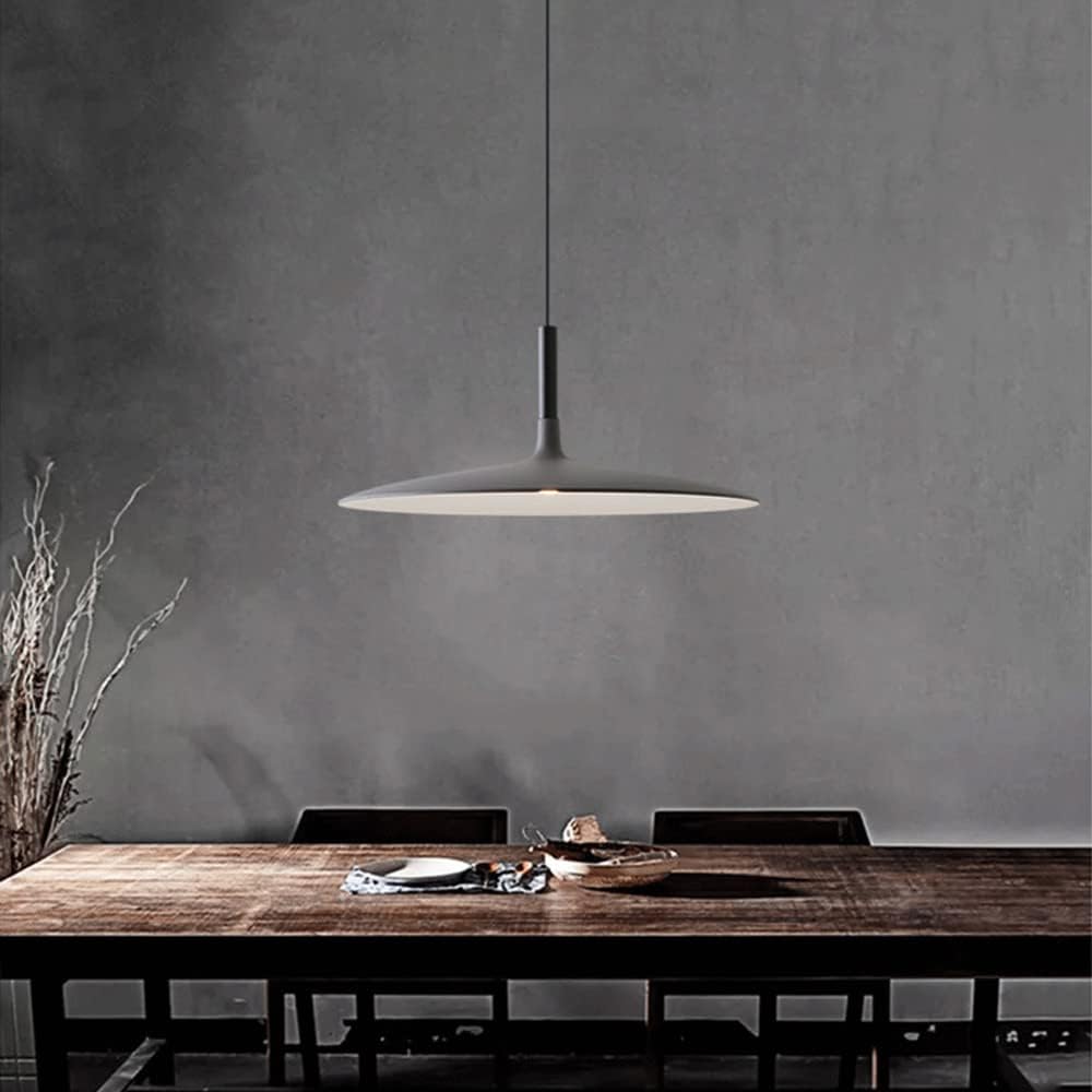 Lustră suspendată Fjorn, design modern, formă de placă