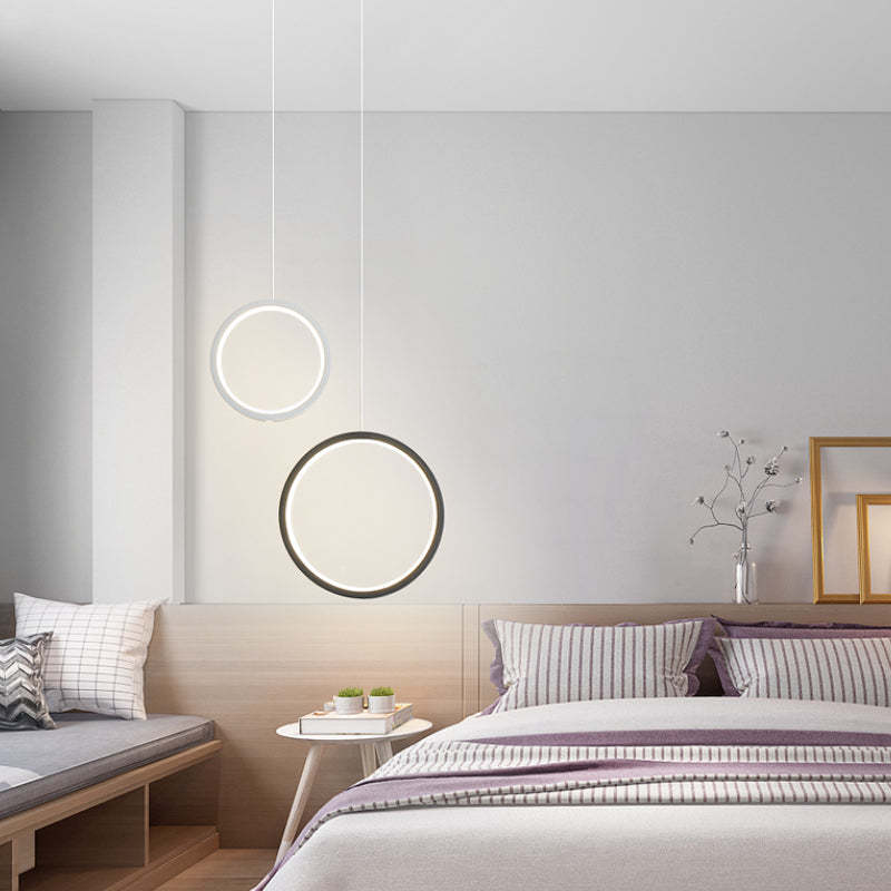Kori Lampă Suspendată LED Modernă Negru/Alb Living