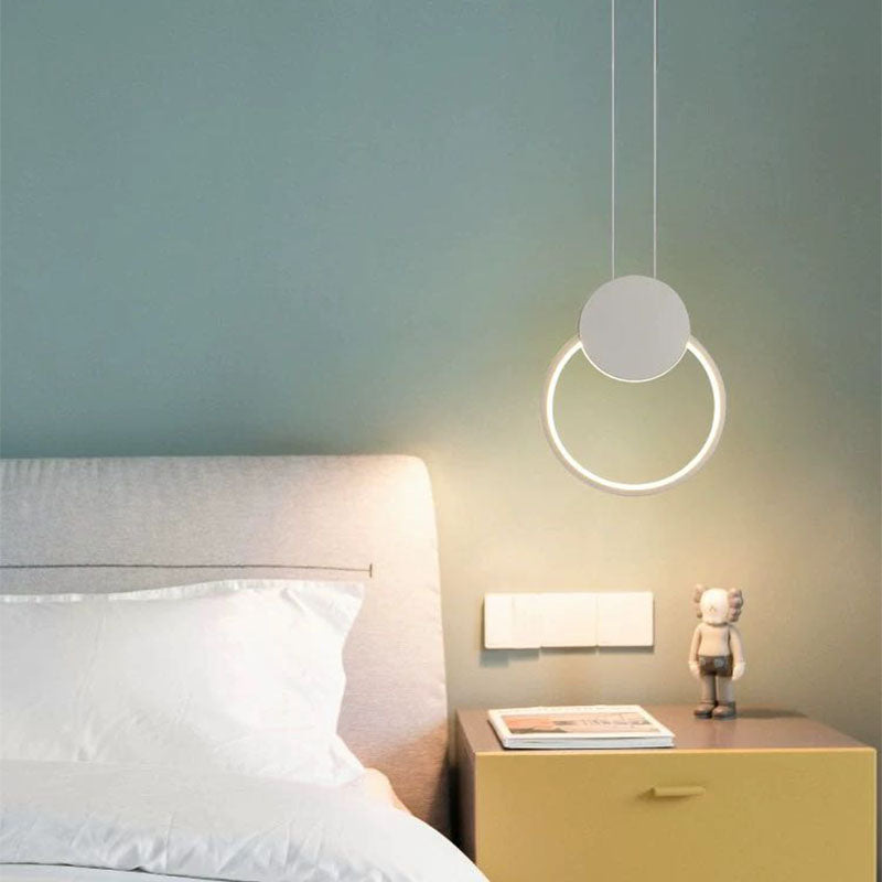 Kori Lampă Suspendată LED Modernă Negru/Alb Living