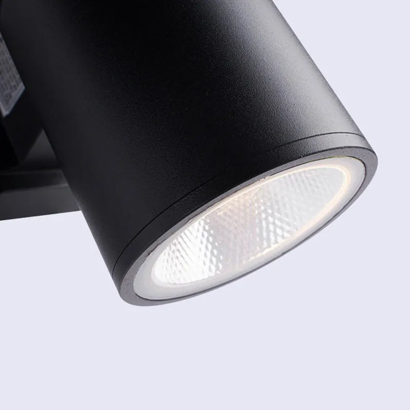 Lampă de perete de exterior Kirema, minimalistă, cu două capete