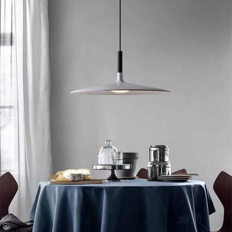 Lustră suspendată Fjorn, design modern, formă de placă
