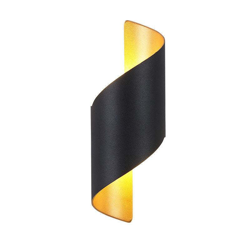 Lampă de perete Marqen Modernă, spirală în formă de scoică, pentru exterior