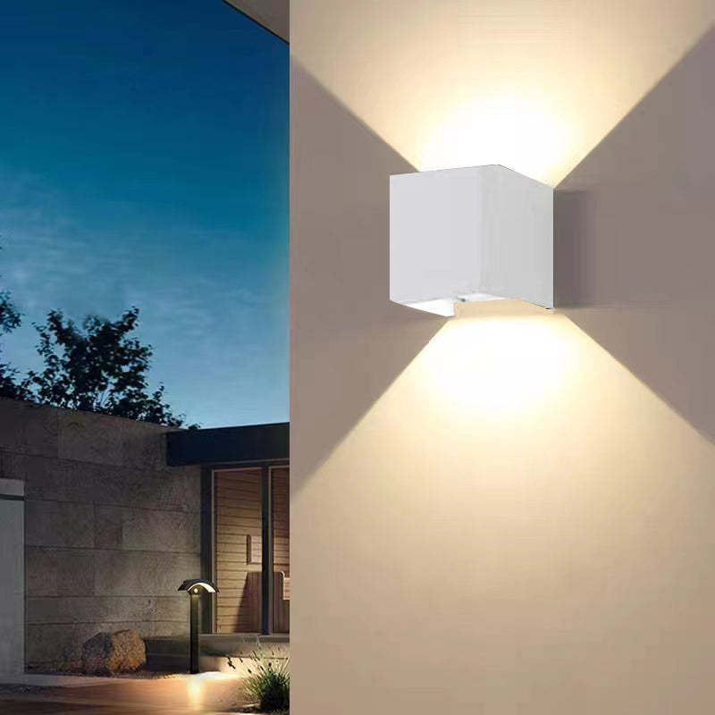 Eronil Lampă de perete LED pătrată modernă reglabilă pentru exterior