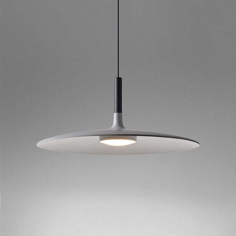 Lustră suspendată Fjorn, design modern, formă de placă