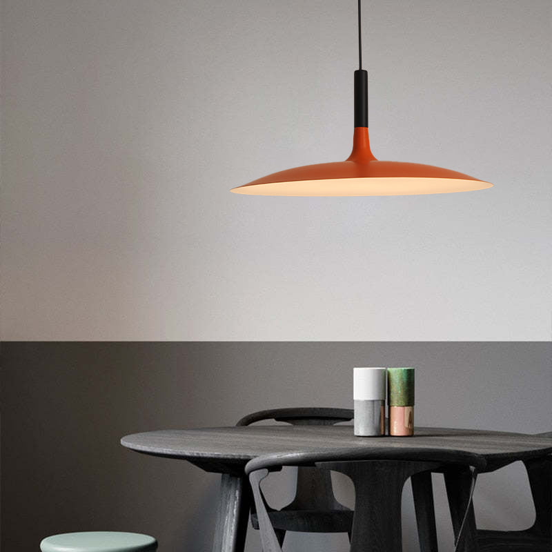 Lustră suspendată Fjorn, design modern, formă de placă