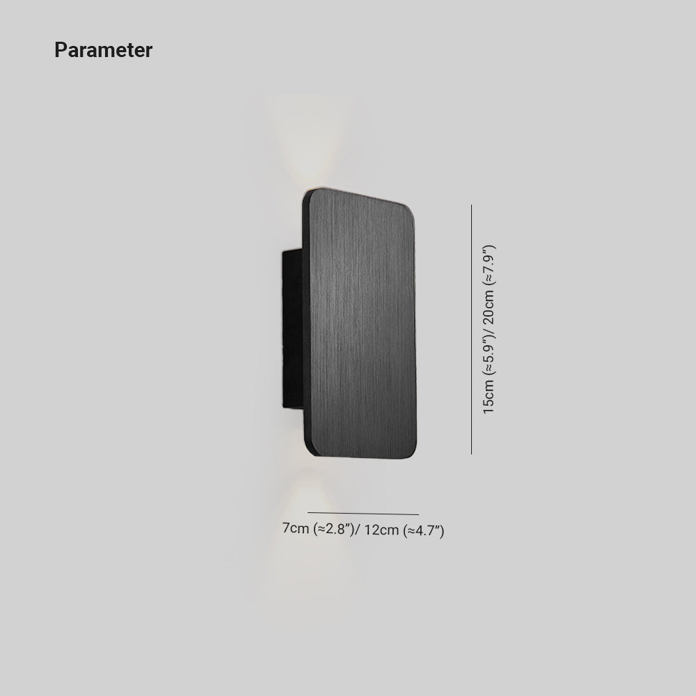 Norelin Lampă de Perete Minimalistă Dreptunghiulară de Interior