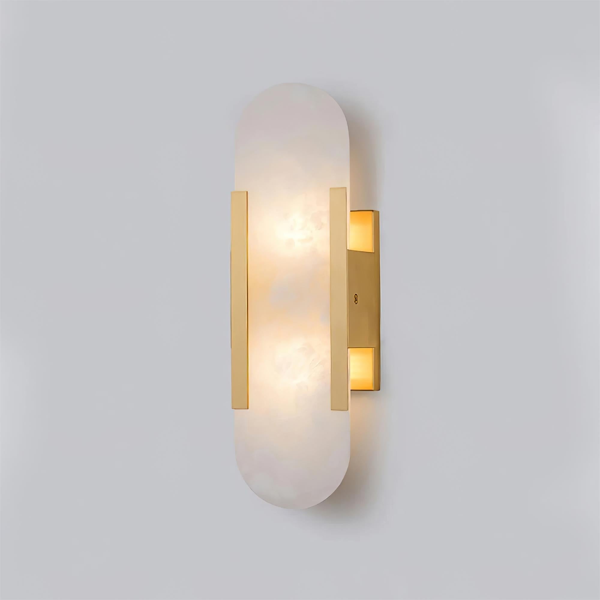 Lampă de perete Corenil Lux Alabastru