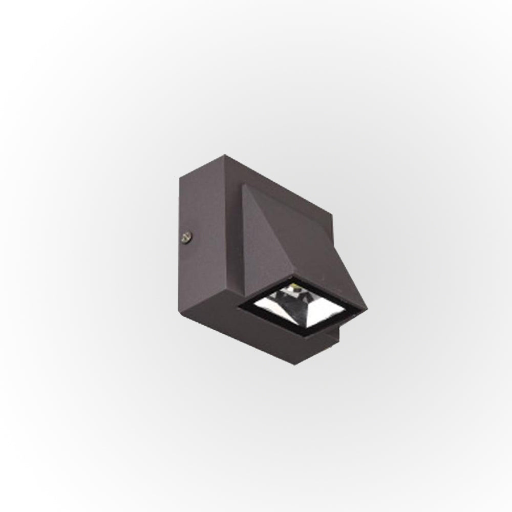 Lampă de perete LED de exterior Terin Neagră Modernă
