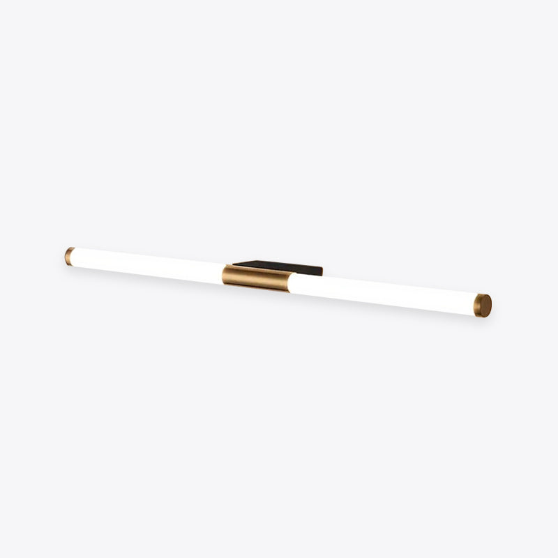 Lampă de perete liniară minimalistă Aeri, Auriu