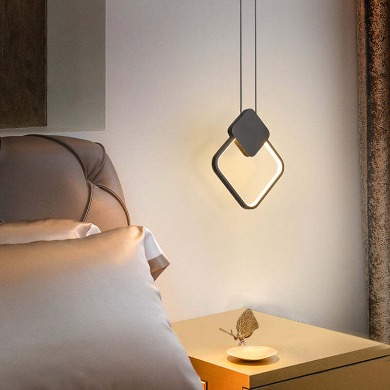 Kori Lampă Suspendată LED Modernă Negru/Alb Living