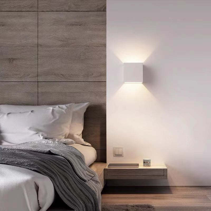 Eronil Lampă de perete LED pătrată modernă reglabilă pentru exterior