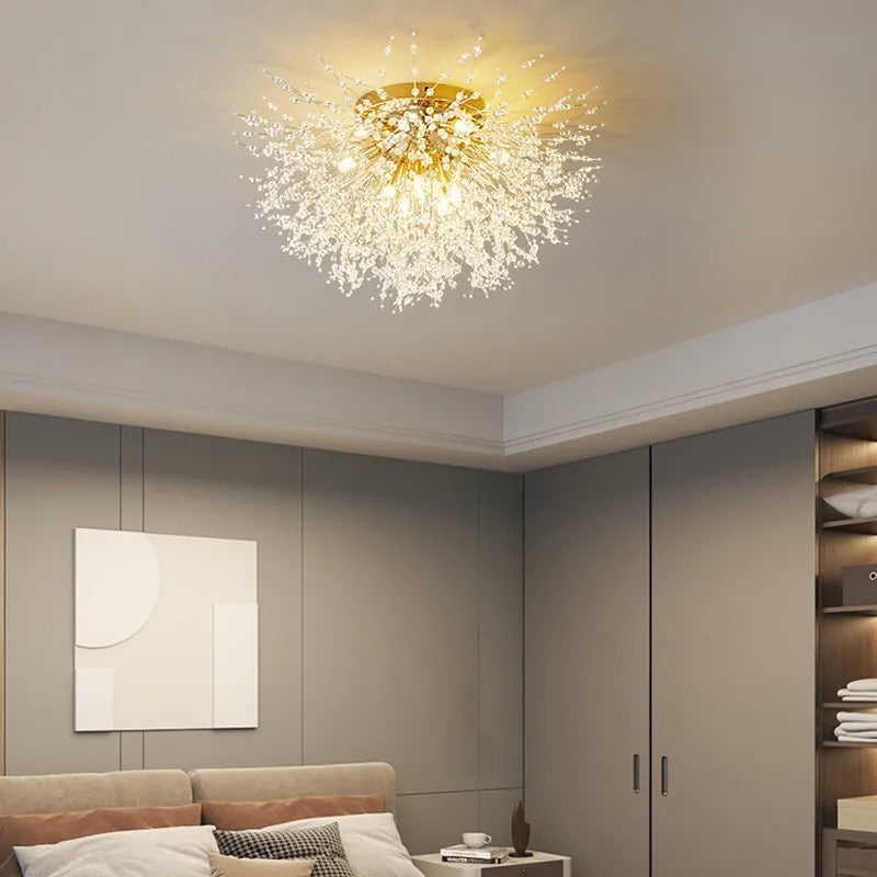 Lirex Lampă suspendată vintage Artificii Păpădie
