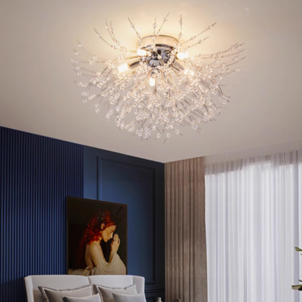 Lirex Lampă suspendată vintage Artificii Păpădie