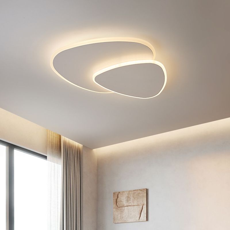 Plafonieră LED Geometrică Albă Corvian