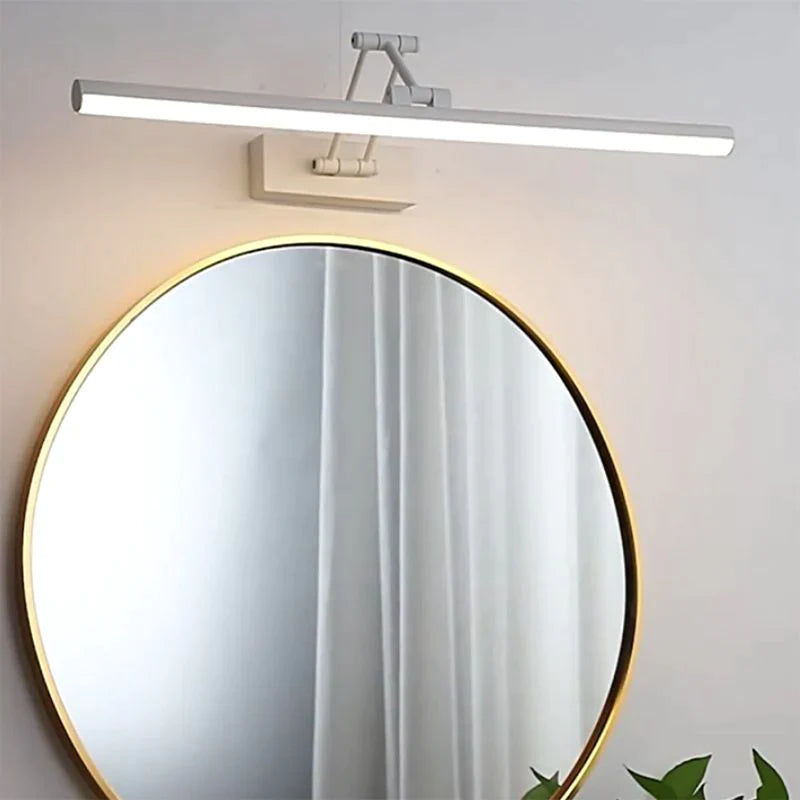 Lampă de perete LED modernă liniară pentru oglindă de baie Norexil