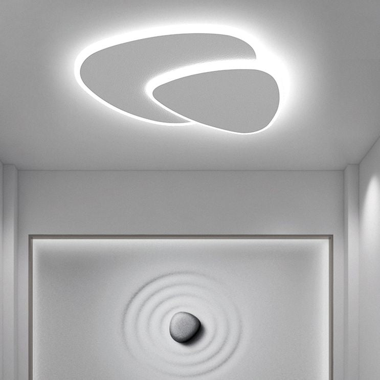Plafonieră LED Geometrică Albă Corvian