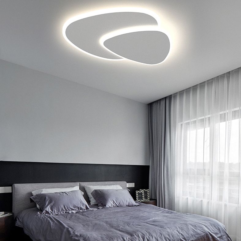 Plafonieră LED Geometrică Albă Corvian