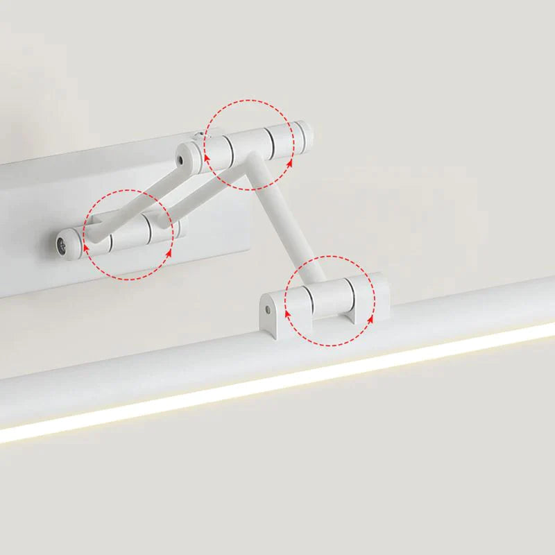 Lampă de perete LED modernă liniară pentru oglindă de baie Norexil