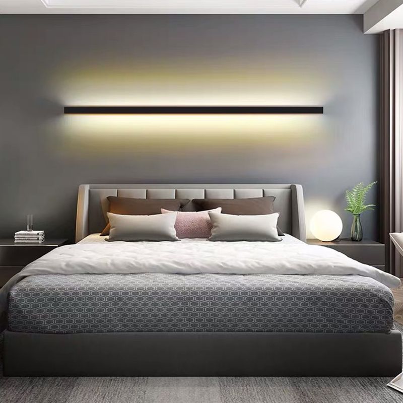 Arveno Lampă de perete Minimalistă Liniară Auriu/Negru/Alb