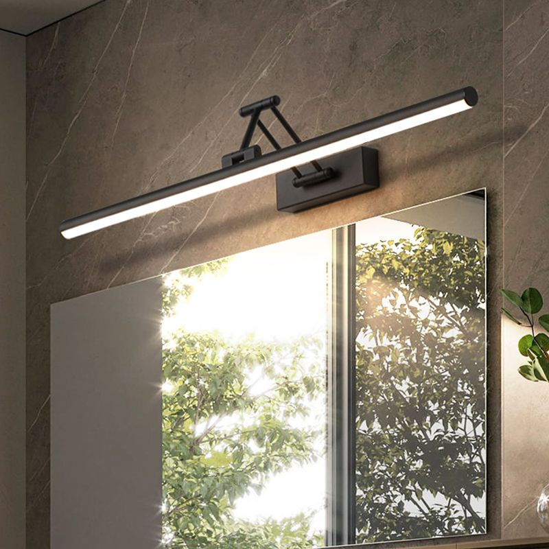 Lampă de perete LED modernă liniară pentru oglindă de baie Norexil
