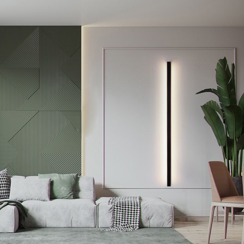 Arveno Lampă de perete Minimalistă Liniară Auriu/Negru/Alb