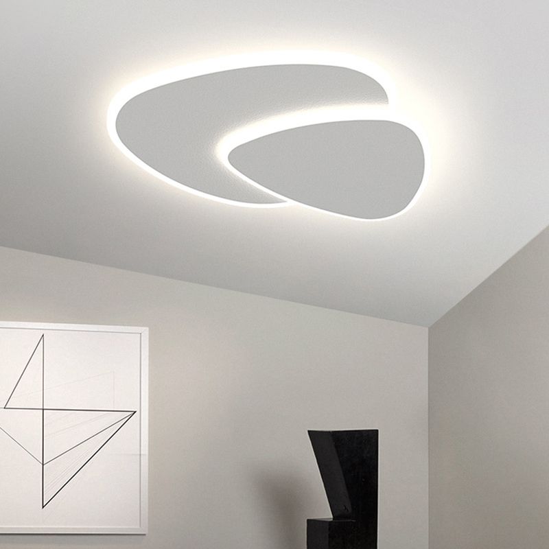 Plafonieră LED Geometrică Albă Corvian