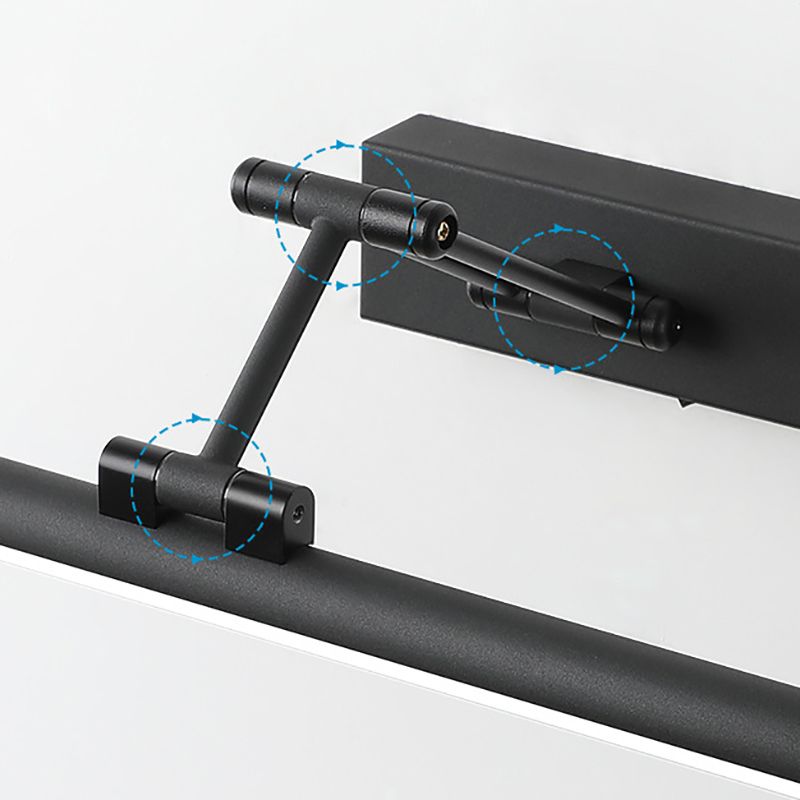 Lampă de perete LED modernă liniară pentru oglindă de baie Norexil