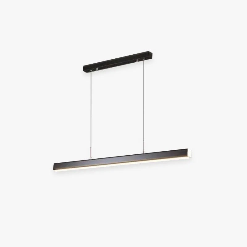 Lerin Suspensie LED Liniară Modernă Negru/Maro