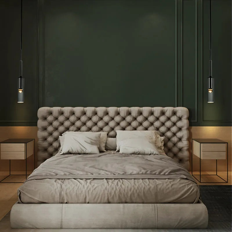 Drevo Lampă de perete/suspendată Modernă, din sticlă, cu design simplificat