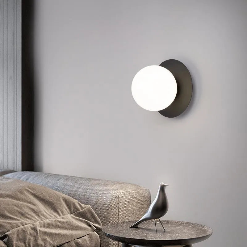 Lampă de perete Arvion Sferă de sticlă Chic